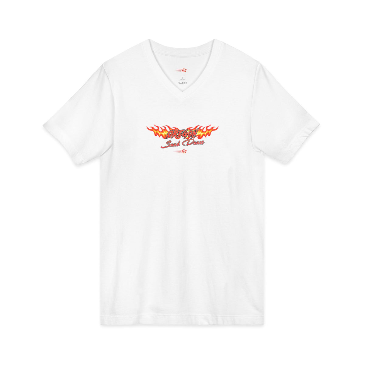 Women's Oregon Dunes Throwback Short Sleeve V-Neck Tee - Desert Girl