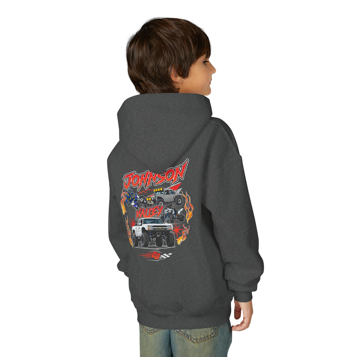 YOUTH Johnson Valley Throwback Hoodie - Desert Girl