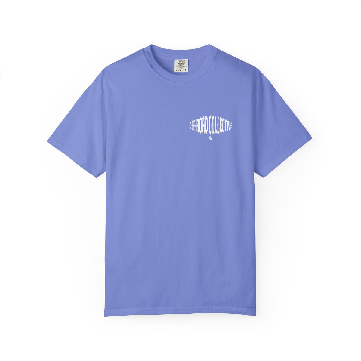 Off-Road Collective Metal Wrap Comfort Colors Tee - WHITE