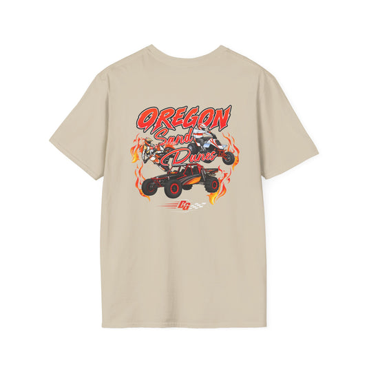 Oregon Dunes Throwback Short Sleeve Tee - Desert Girl
