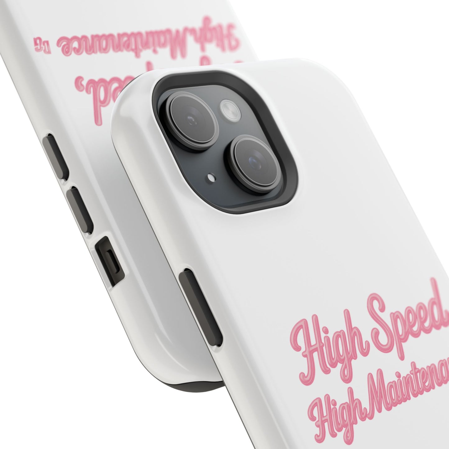 High Speed, High Maintenance - Bubblegum Chrome Magnetic Impact-Resistant Cases