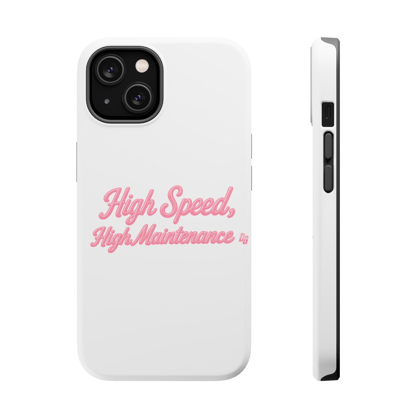 High Speed, High Maintenance - Bubblegum Chrome Magnetic Impact-Resistant Cases