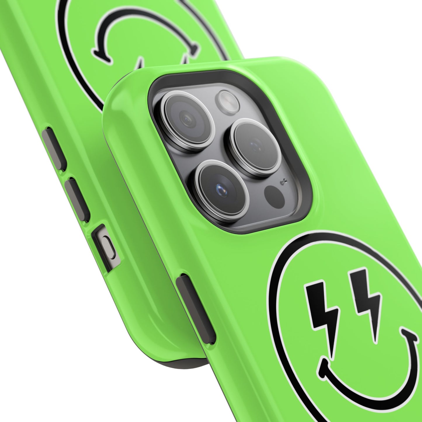 Desert Girl Smiley - LIME GREEN Tough Magnetic Cases