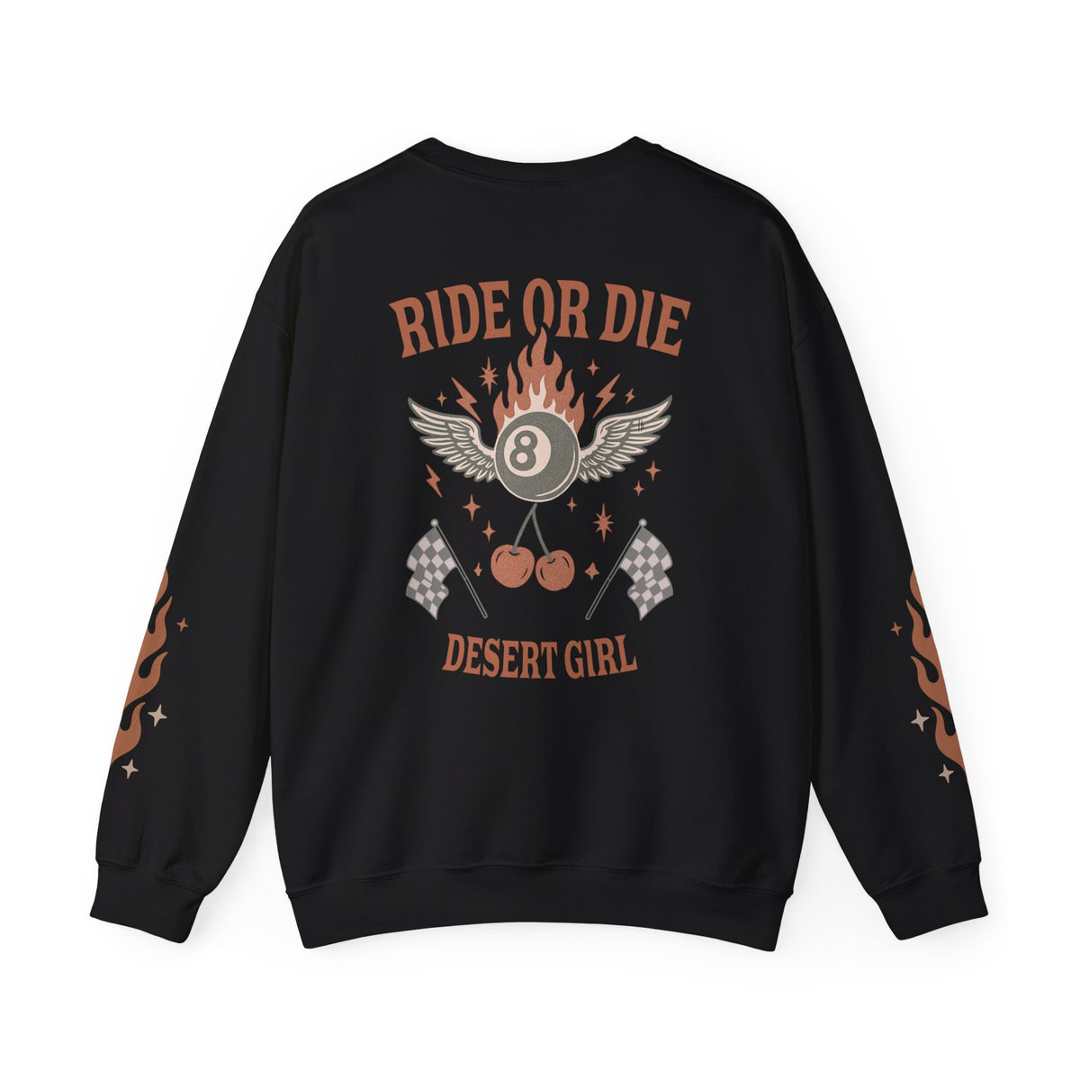 RIDE OR DIE Desert Girl Crewneck