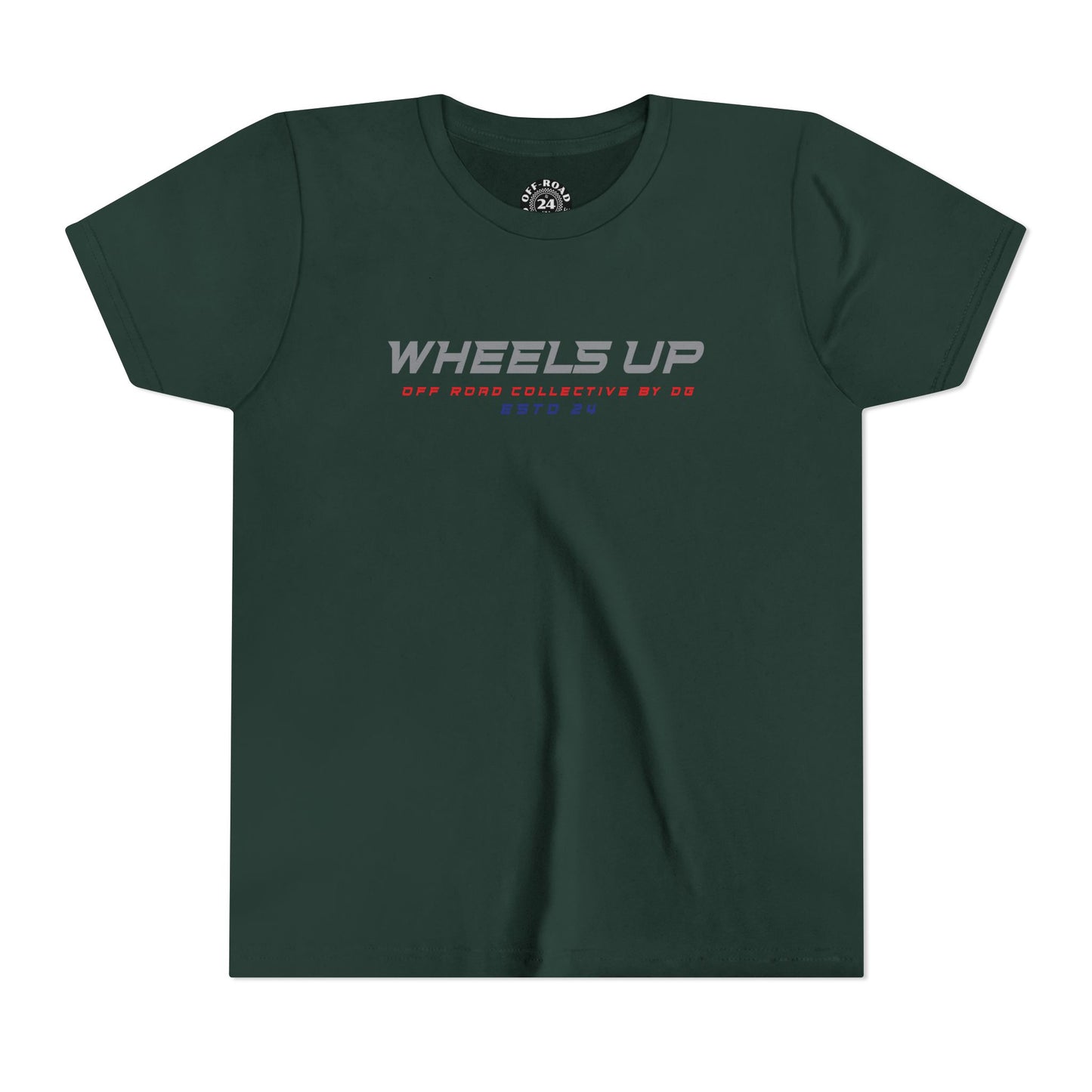 Youth Wheels Up Short Sleeve Tee