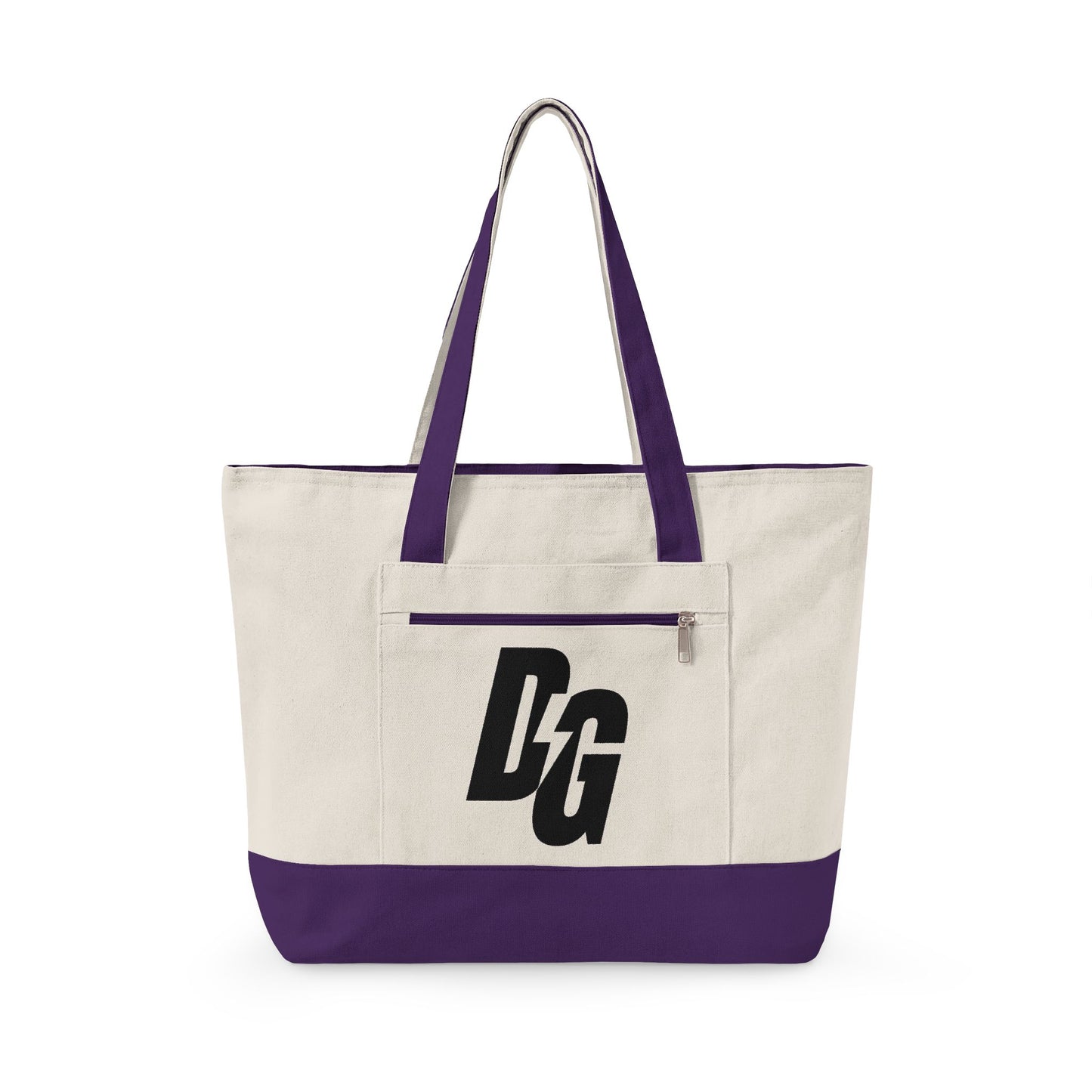 Essential Zippered Canvas Tote