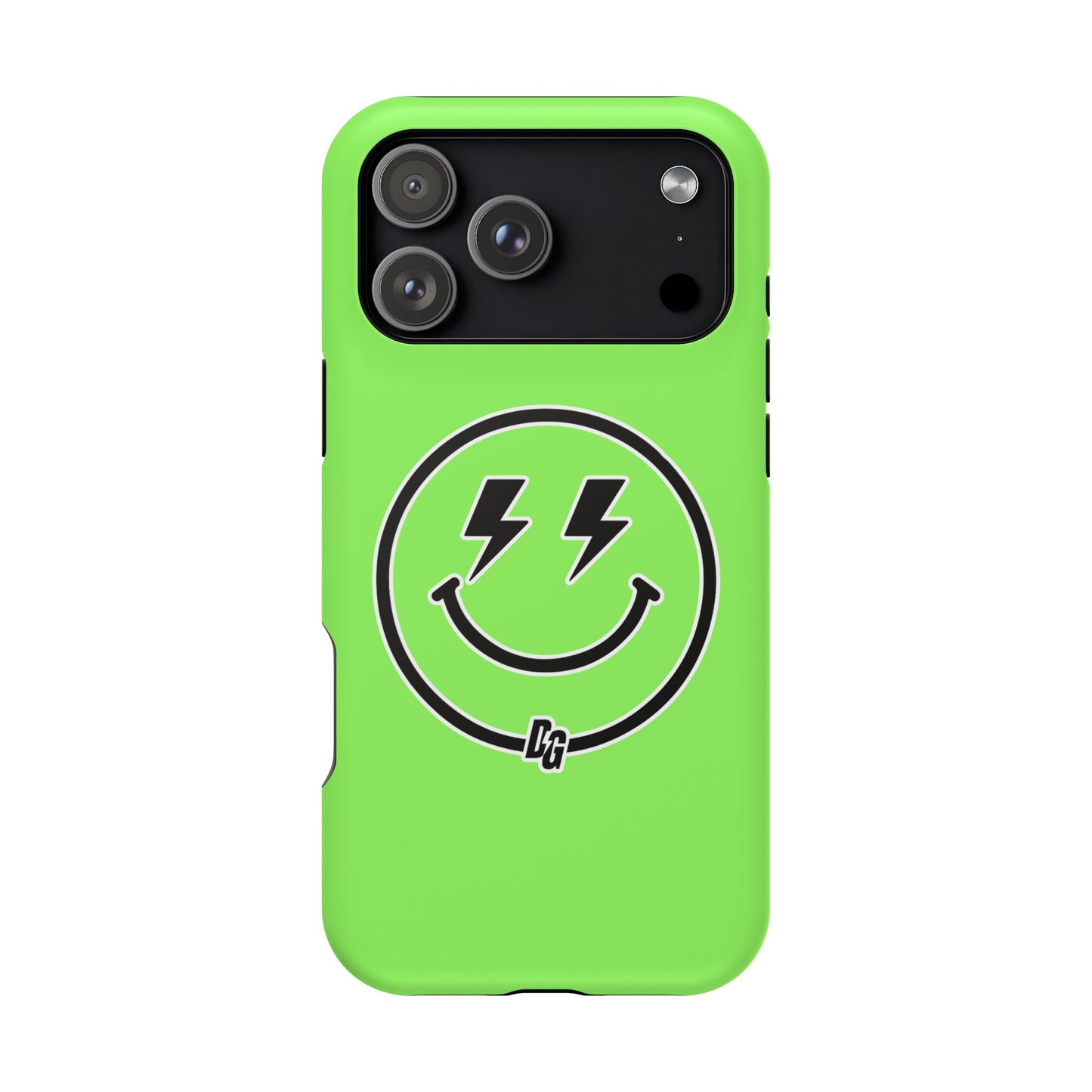 Desert Girl Smiley - LIME GREEN Tough Magnetic Cases