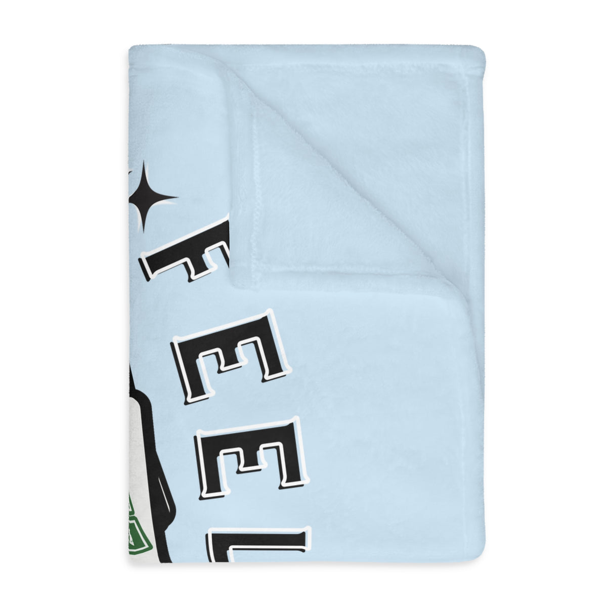 Feelin' Lucky Fuzzy Blanket ( Double Sided )