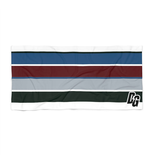Desert Girl Stripes Beach Towel