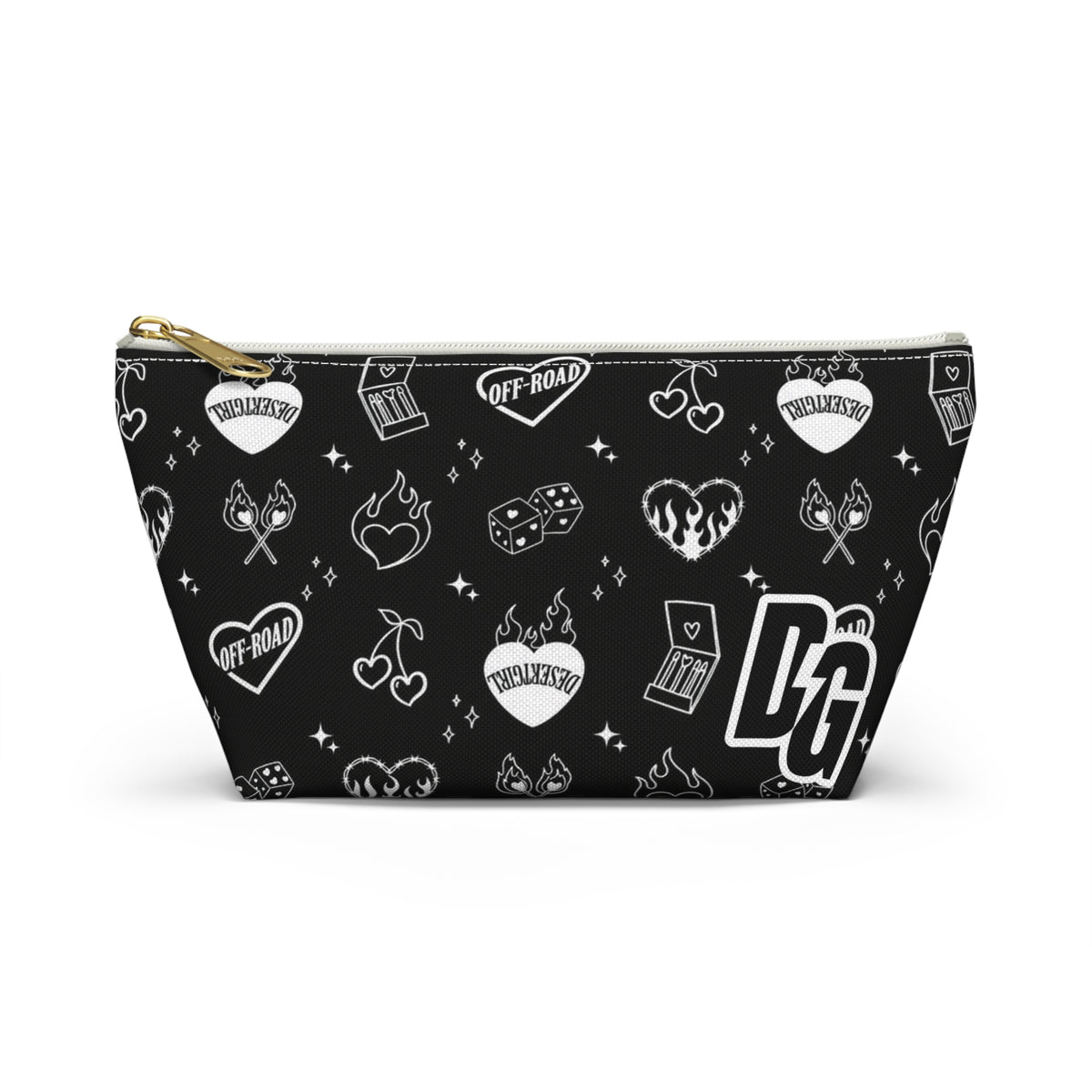 Desert Girl Off-Road Tattoo Accessory Pouch w T-bottom