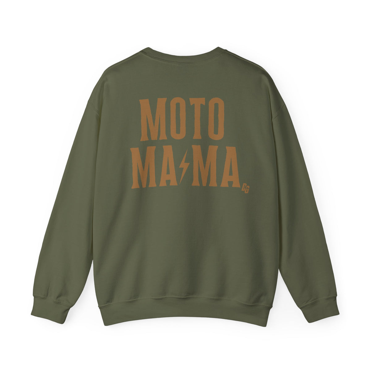 MOTO MAMA - CREWNECK - GOLD