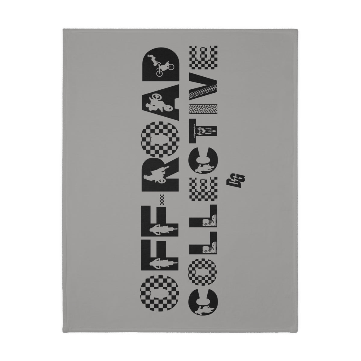 Off-Road Collective  Fuzzy Blanket ( Double Sided )