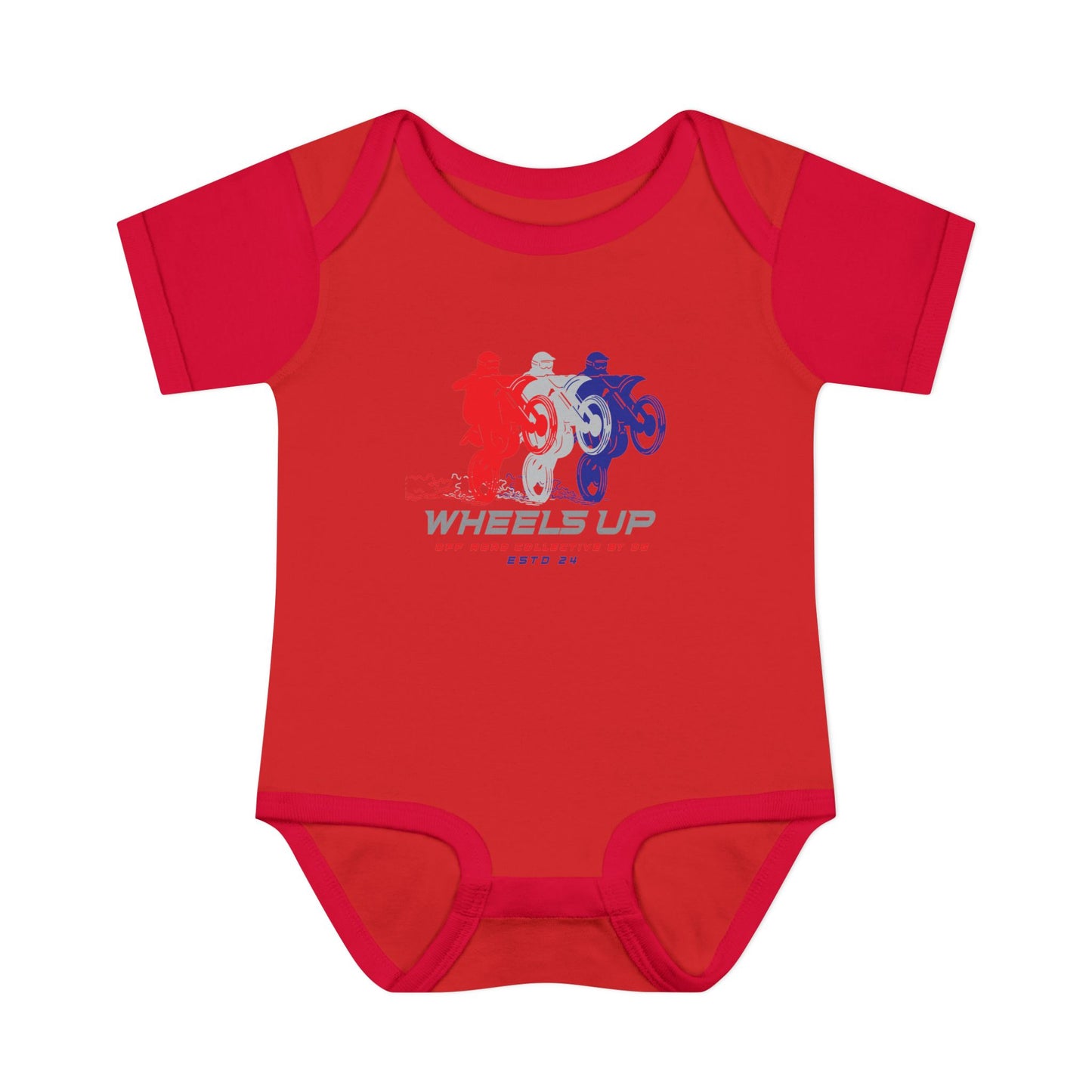 Infant Wheels Up Onesie