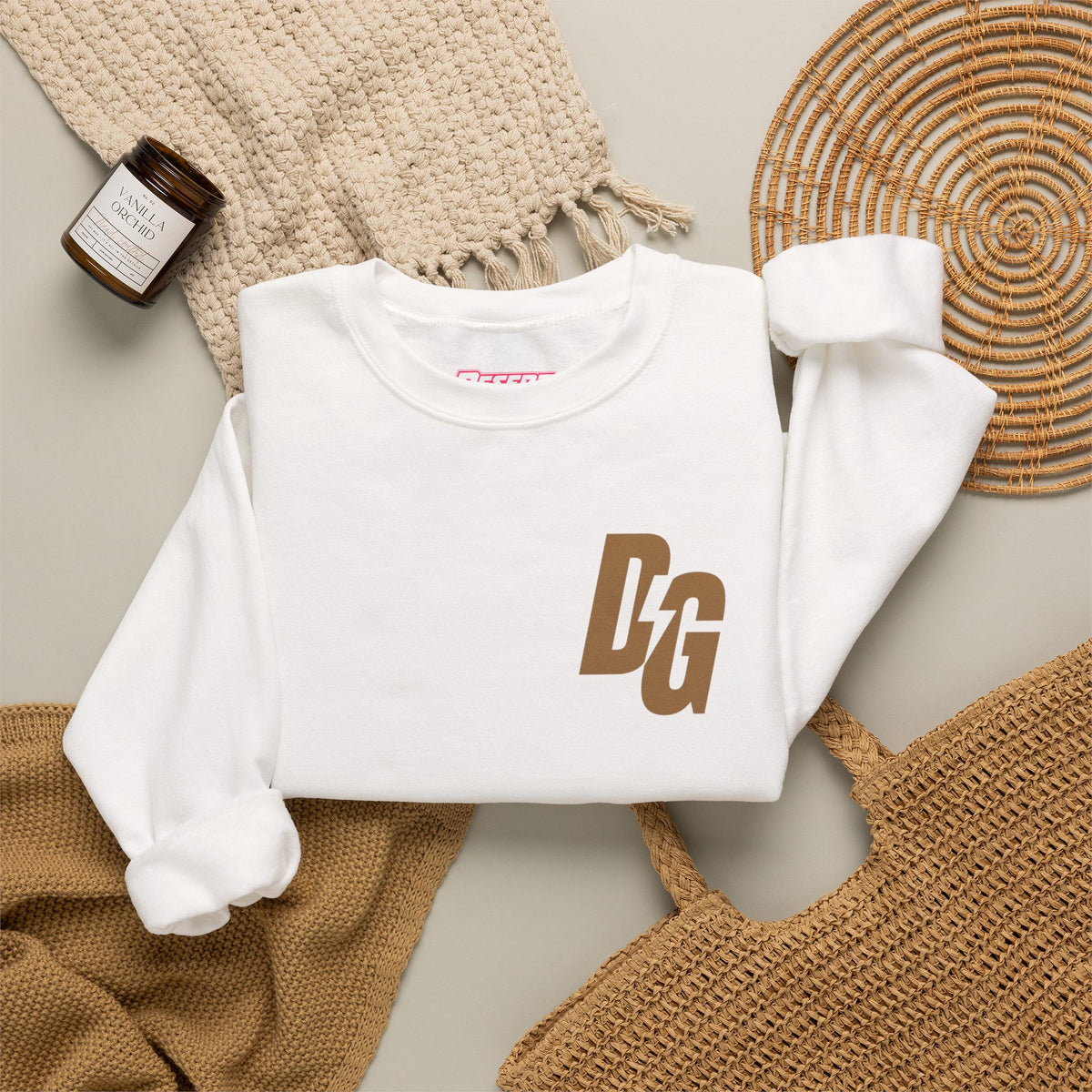 MOTO MAMA - CREWNECK - GOLD