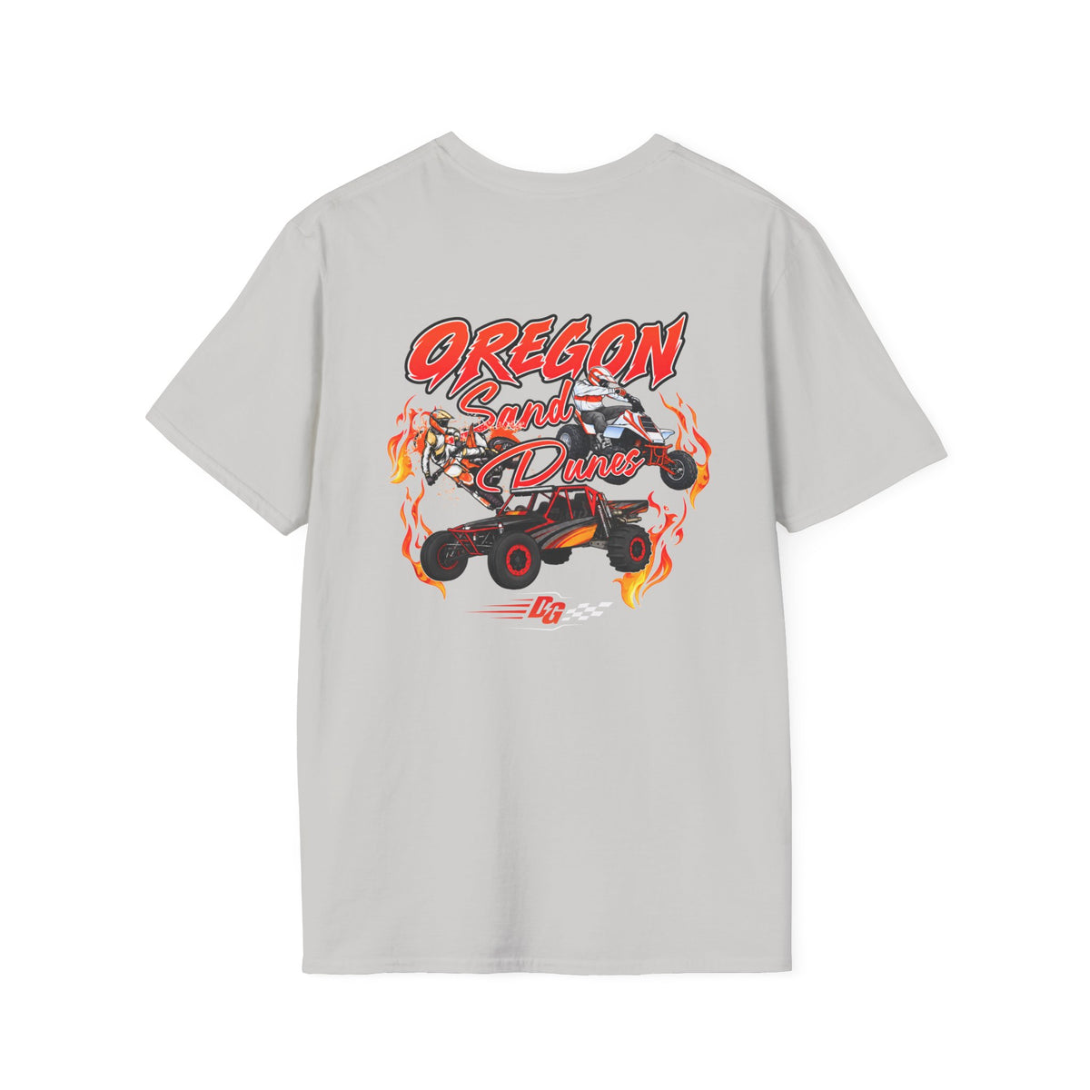 Oregon Dunes Throwback Short Sleeve Tee - Desert Girl