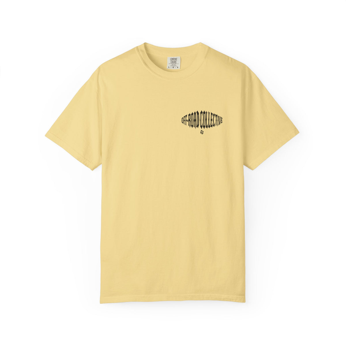 Off-Road Collective Metal Wrap Comfort Colors Tee - BLACK