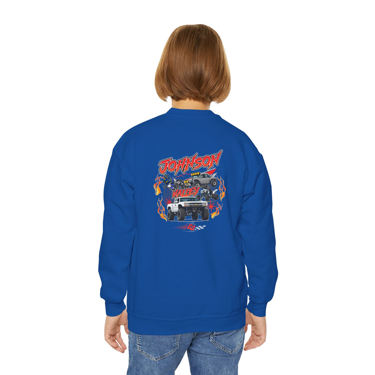 YOUTH Johnson Valley  Throwback Crewneck - Desert Girl