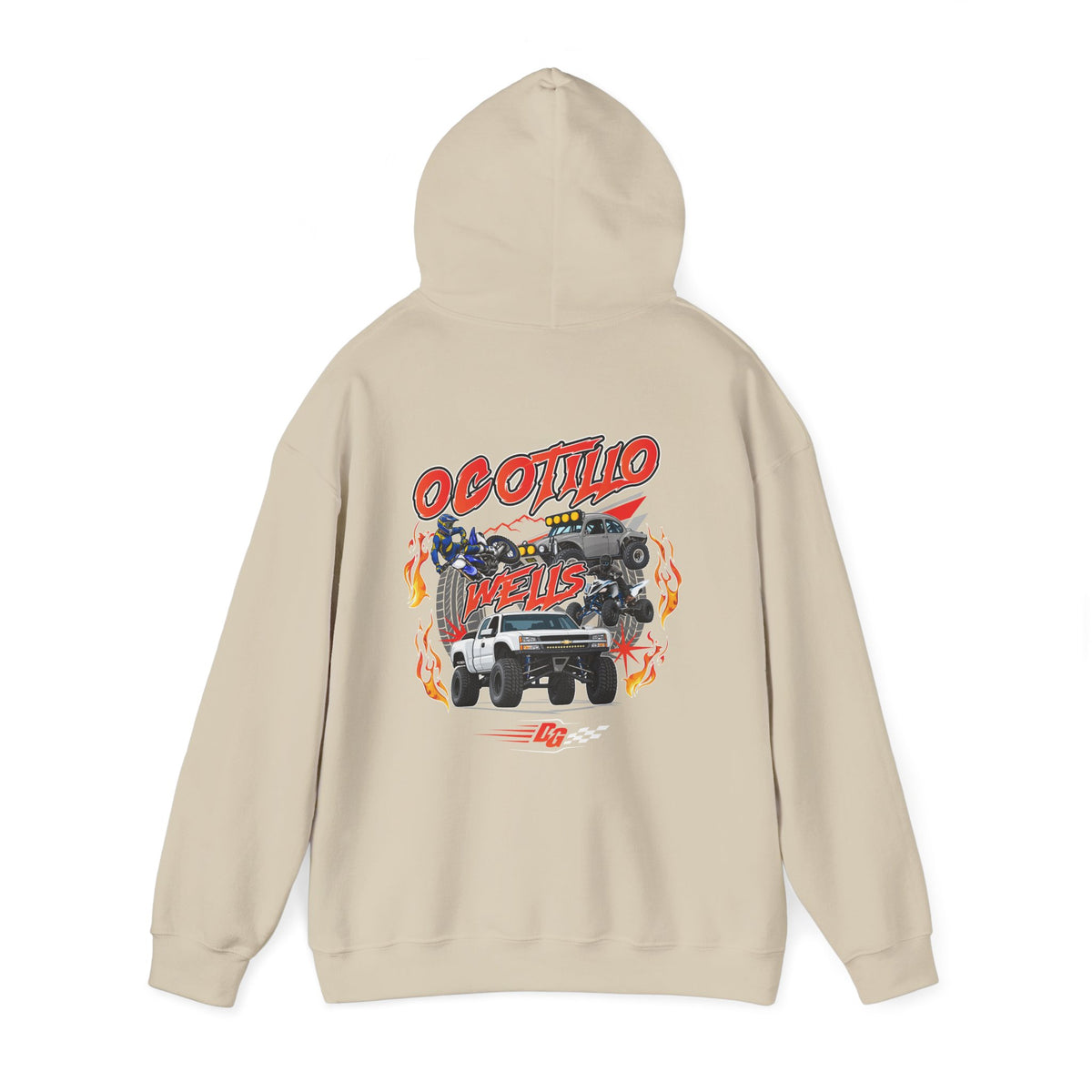 Ocotillo Wells Throwback Hoodie - Desert Girl