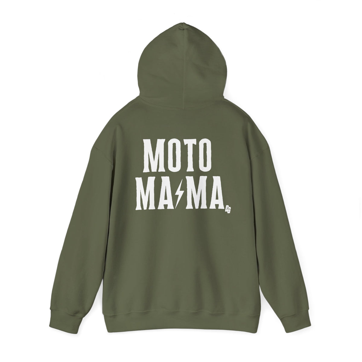 MOTO MAMA - HOODIE - WHITE