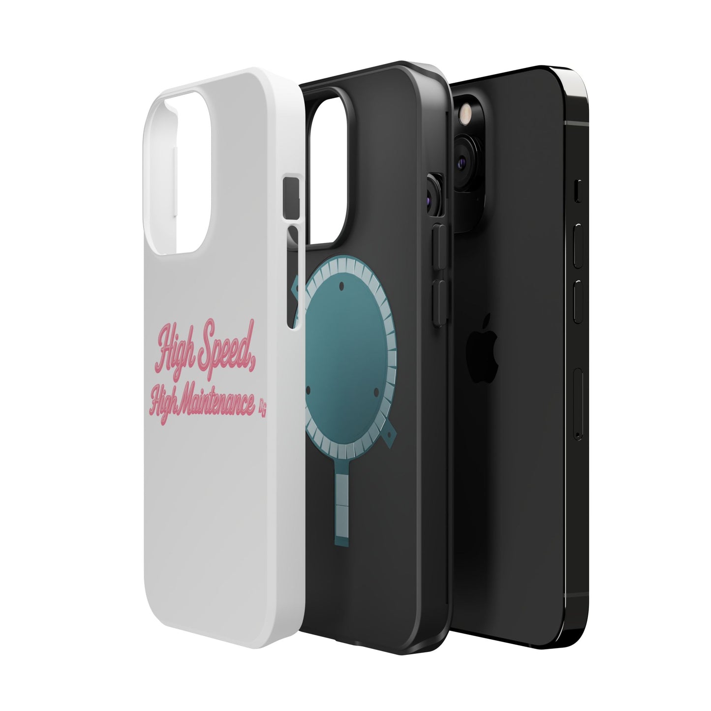 High Speed, High Maintenance - Bubblegum Chrome Magnetic Impact-Resistant Cases