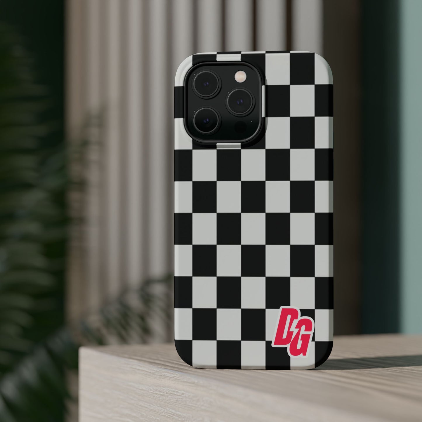 Dg Checkered Magnetic Tough Cases