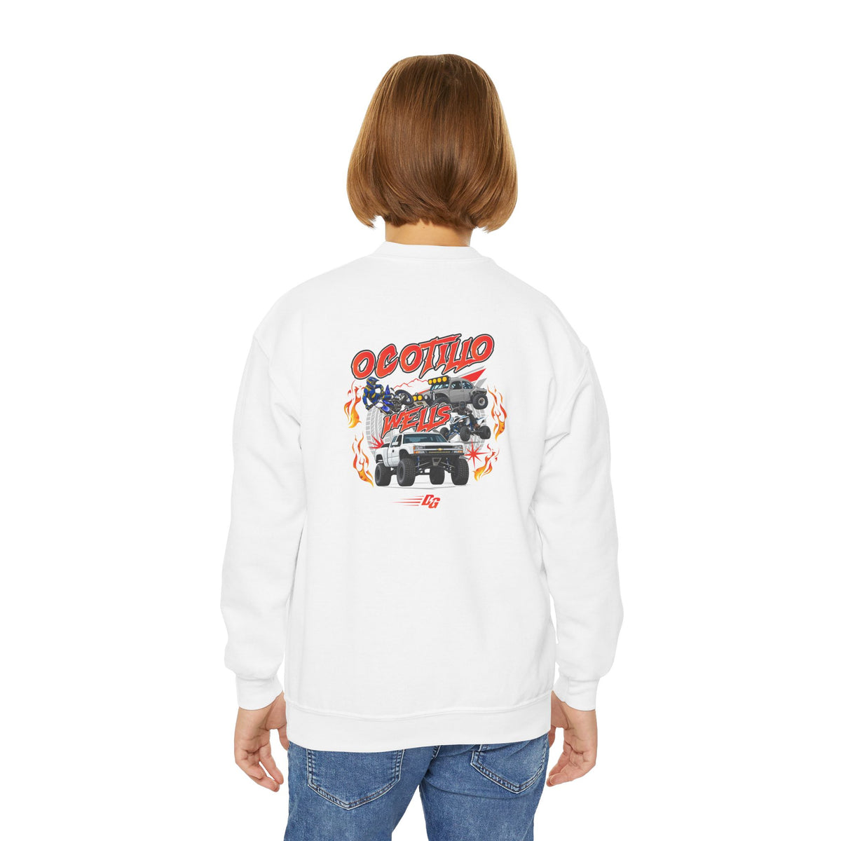 YOUTH Ocotillo Wells Throwback Crewneck - Desert Girl