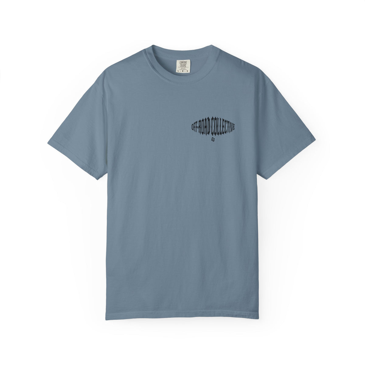 Off-Road Collective Metal Wrap Comfort Colors Tee - BLACK