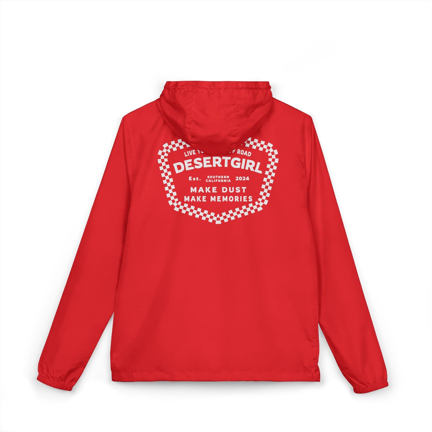 DG Checkered Full-Zip Windbreaker