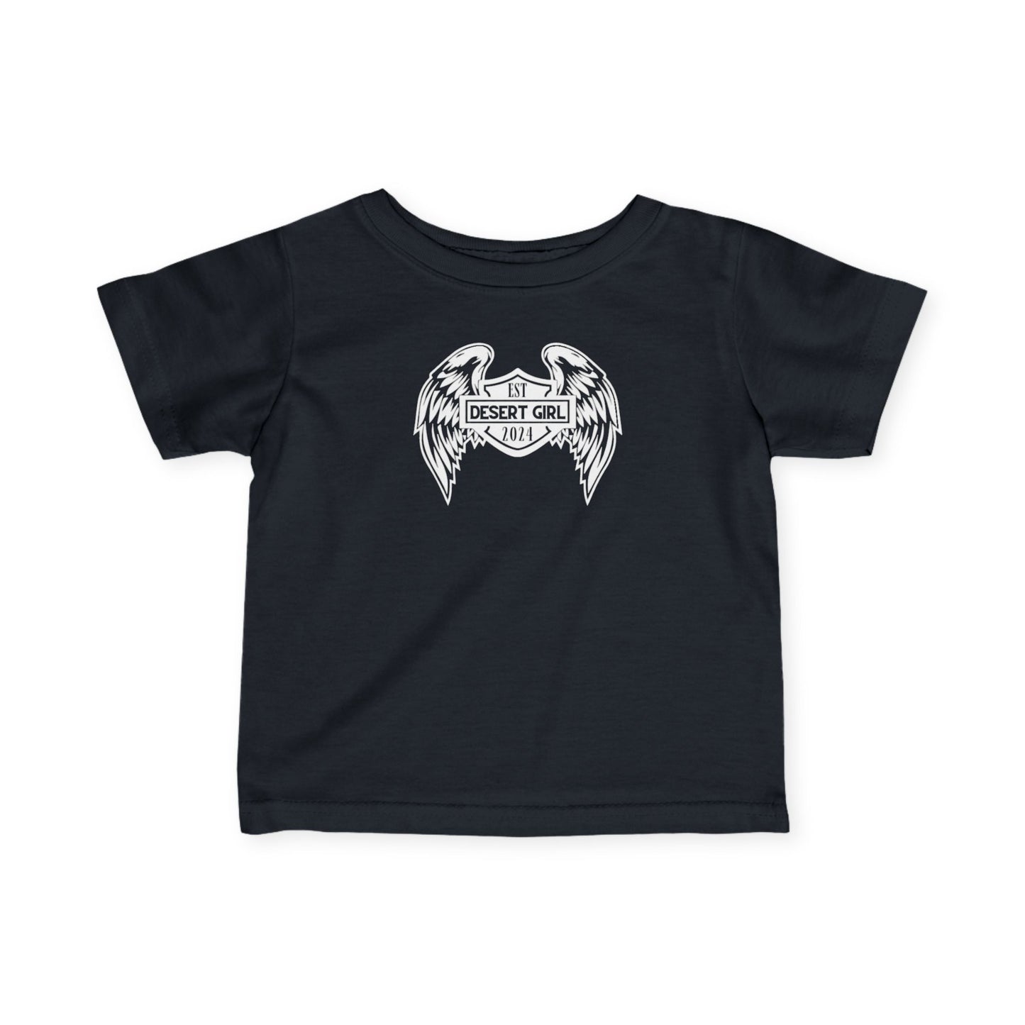 Infant Desert Girl Wings Short Sleeve Tee