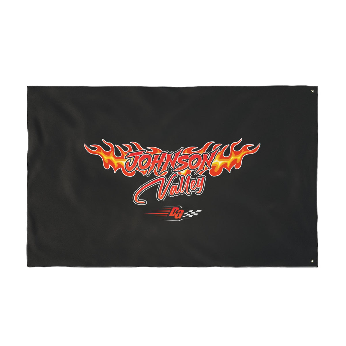 Johnson Valley Throwback Double Sided Flag