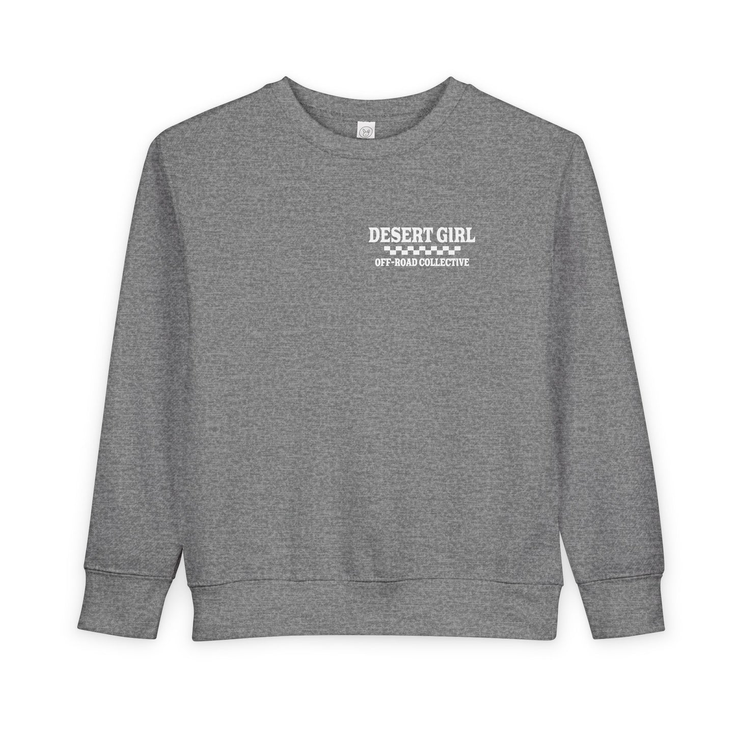 Desert Girl ll Off-Road Collective Toddler Crewneck Sweatshirt
