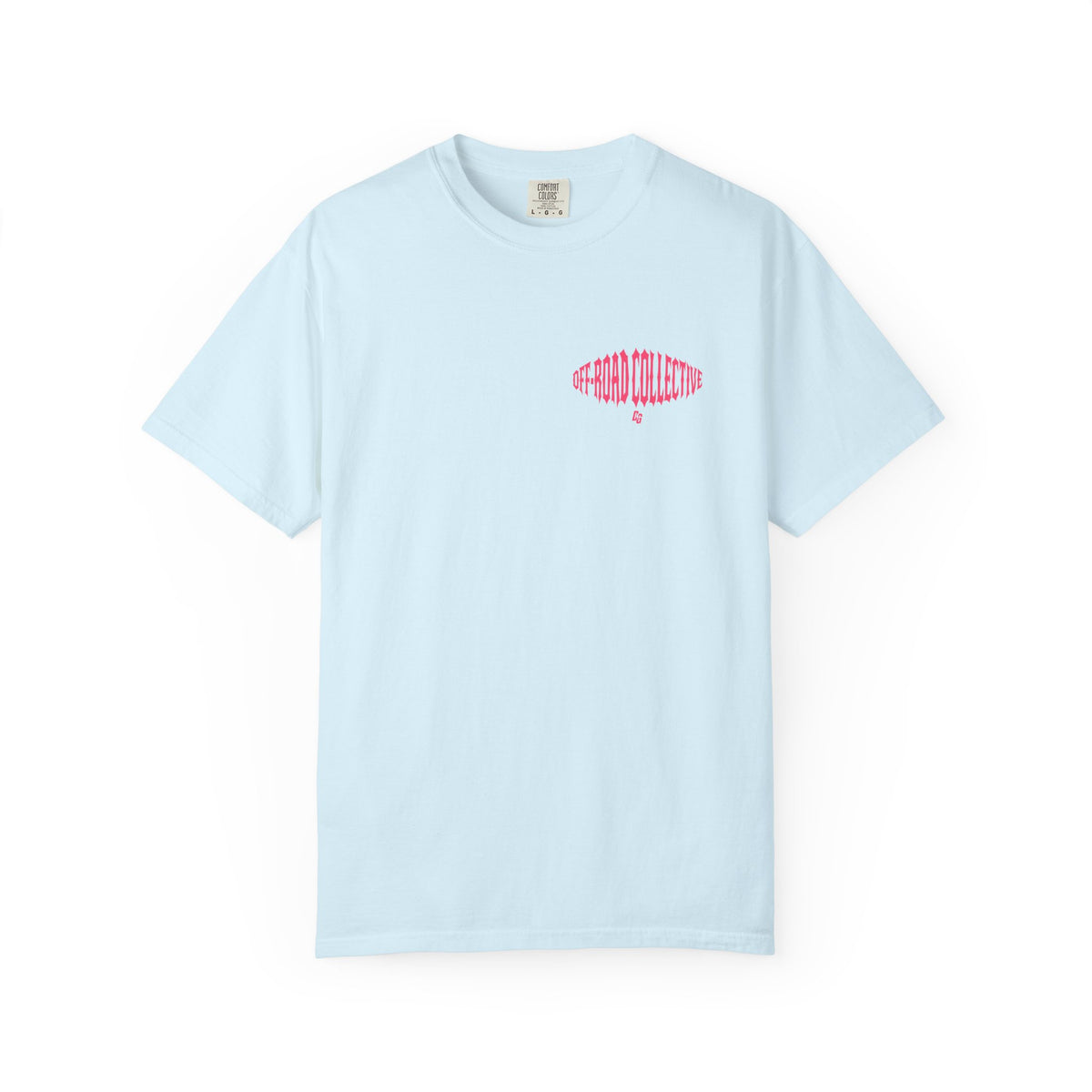 Off-Road Collective Metal Wrap Comfort Colors Tee - PINK