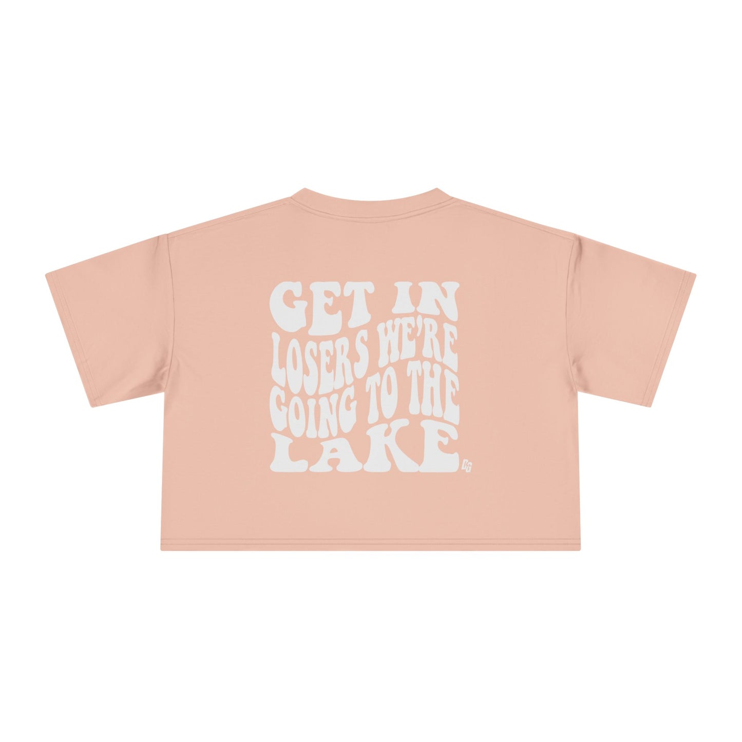 Get In Loser - LAKE Cropped Tee