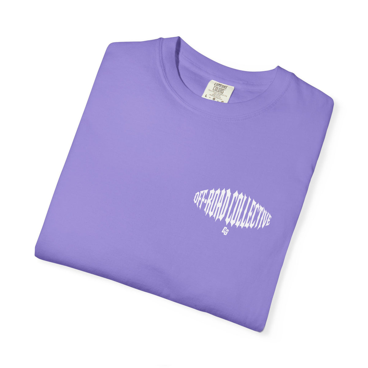 Off-Road Collective Metal Wrap Comfort Colors Tee - WHITE