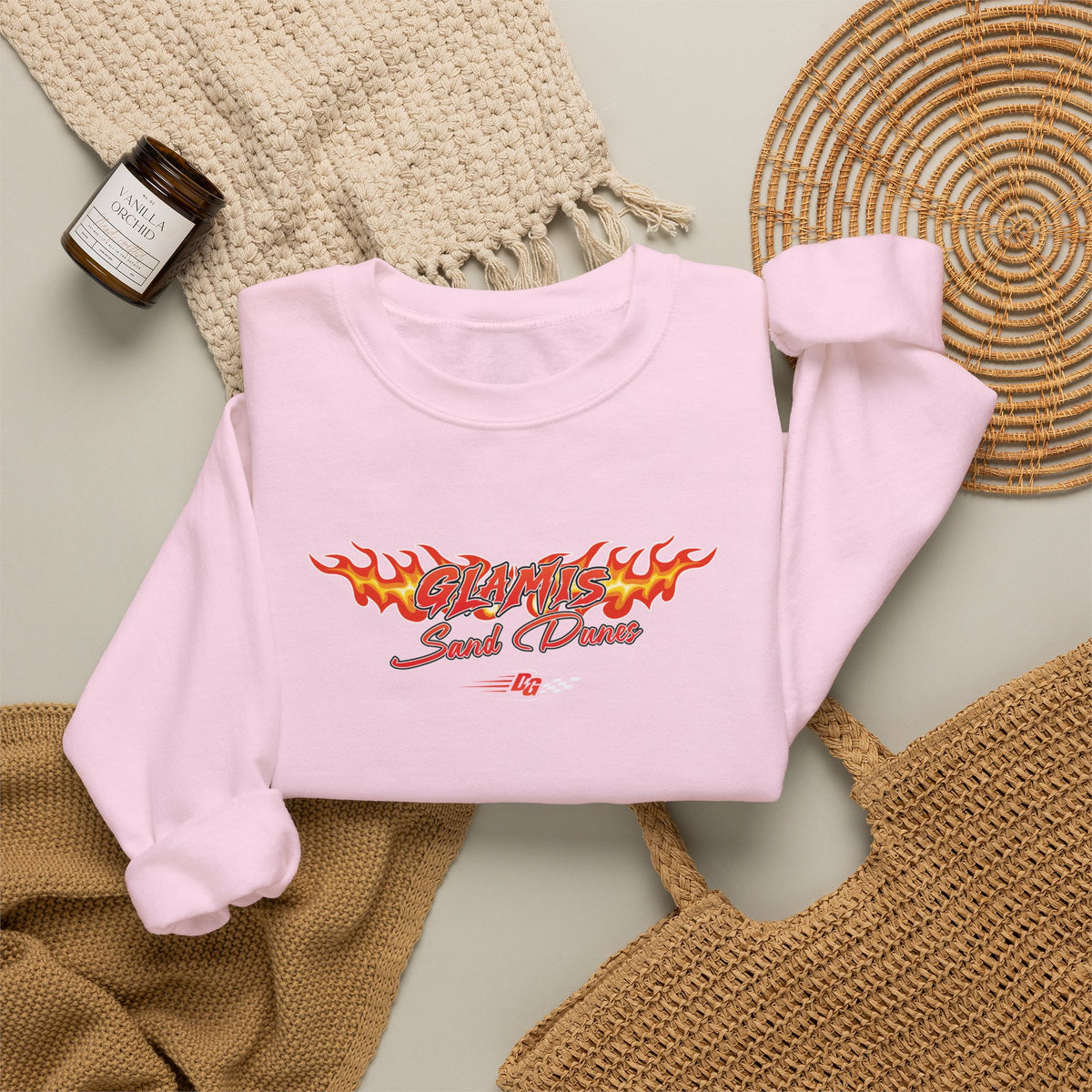 Glamis Dunes Throwback Crewneck - Desert Girl