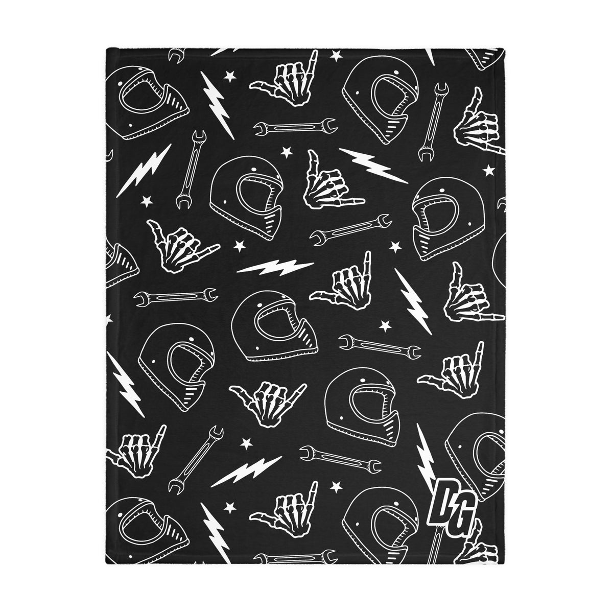 DESERTGIRL Rad Rider Fuzzy Blanket ( Double Sided )
