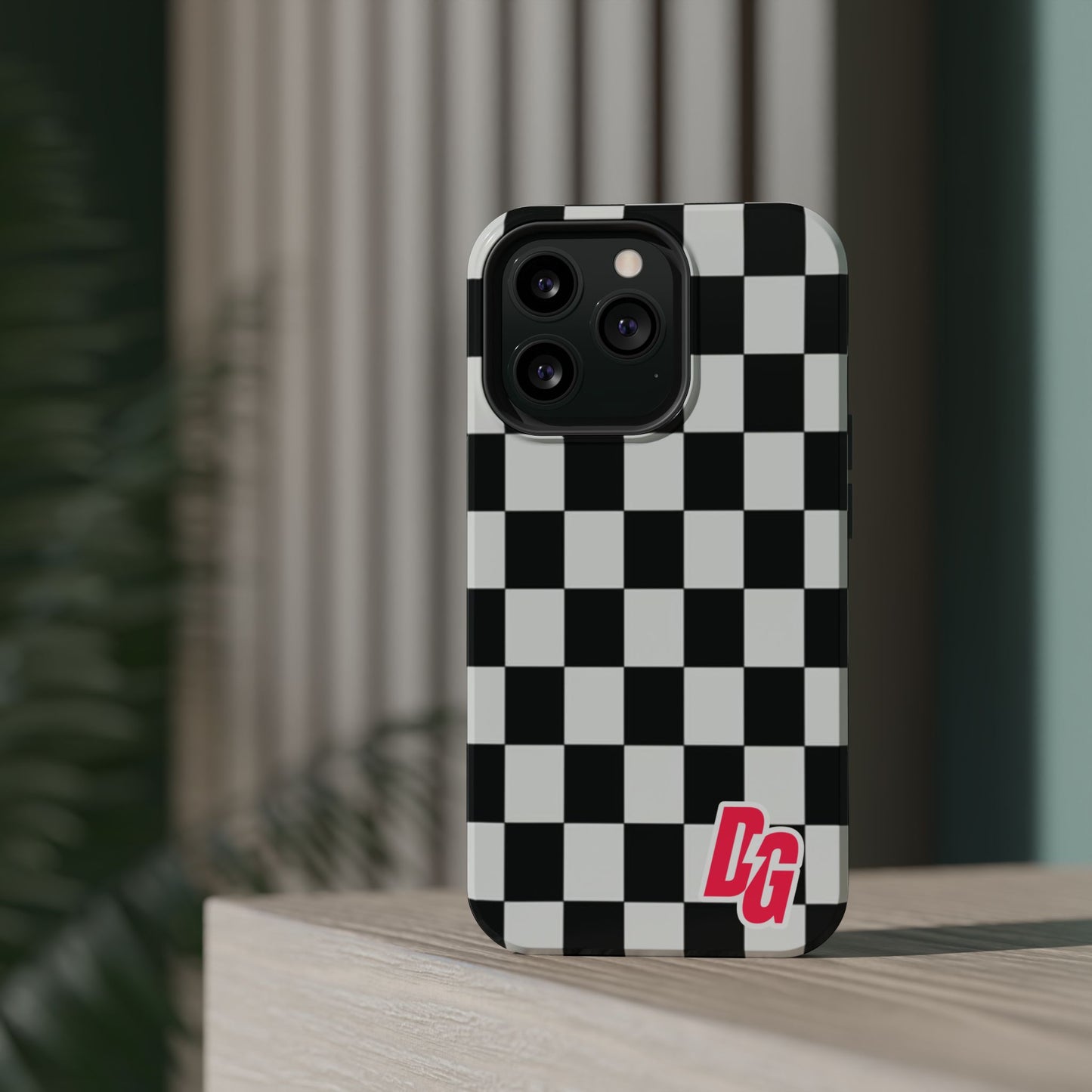 Dg Checkered Magnetic Tough Cases