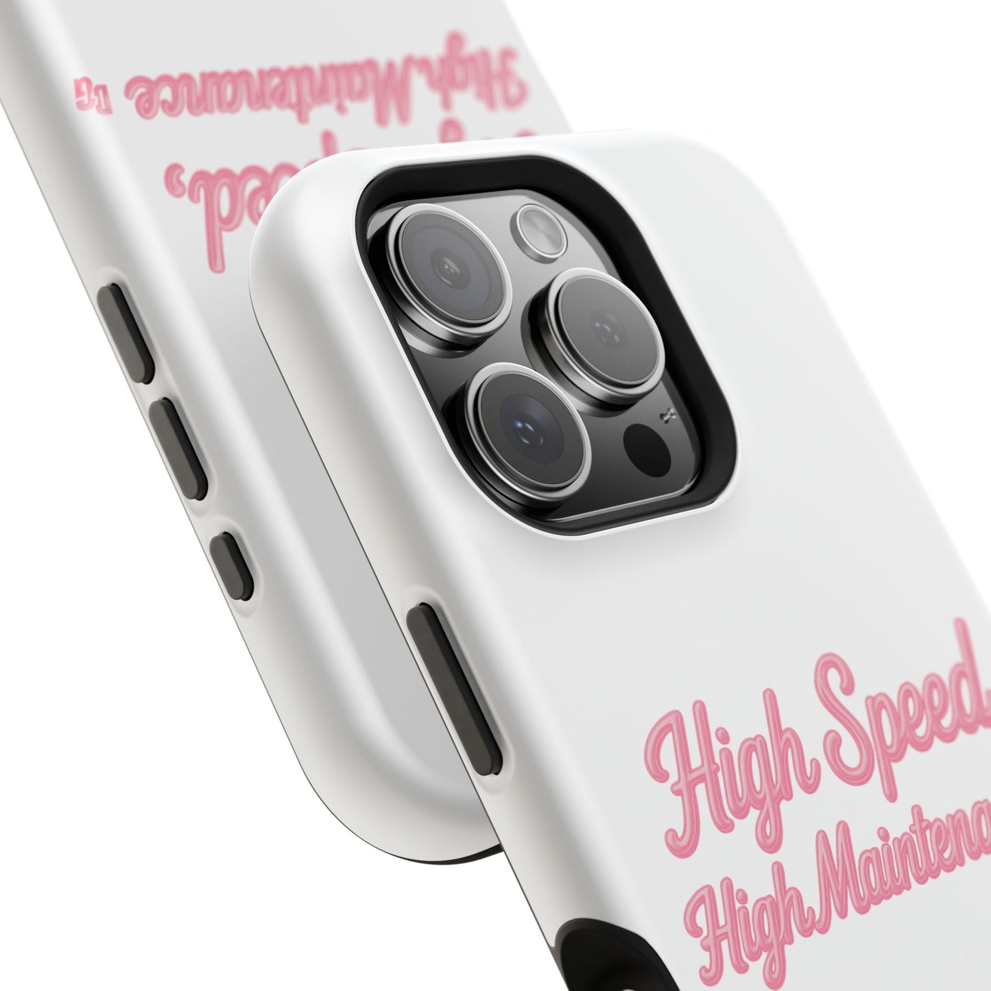 High Speed, High Maintenance - Bubblegum Chrome Magnetic Impact-Resistant Cases