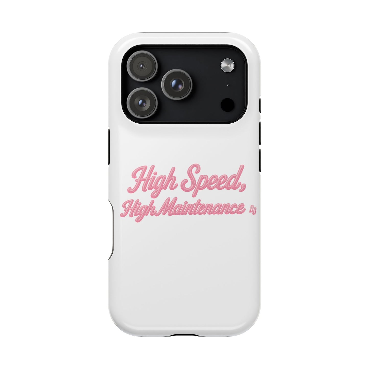 High Speed, High Maintenance - Bubblegum Chrome Magnetic Impact-Resistant Cases