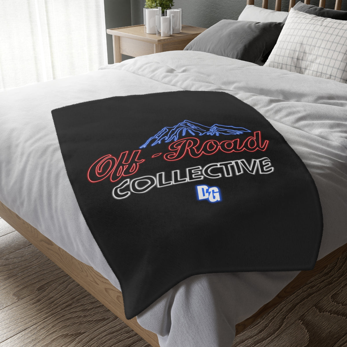 Blue Mountains ORC DG Fuzzy Blanket ( Double Sided )