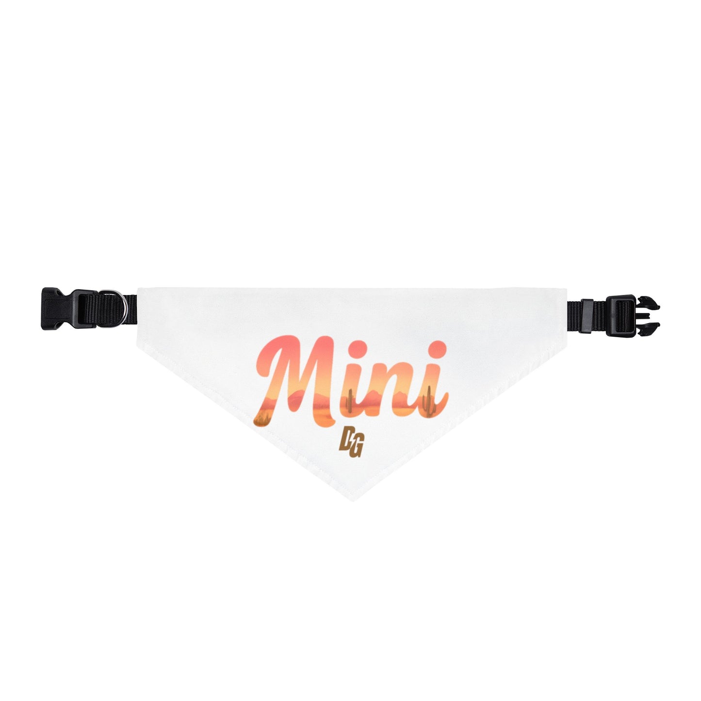 MINI Desert Girl Clip-on Pet Bandana