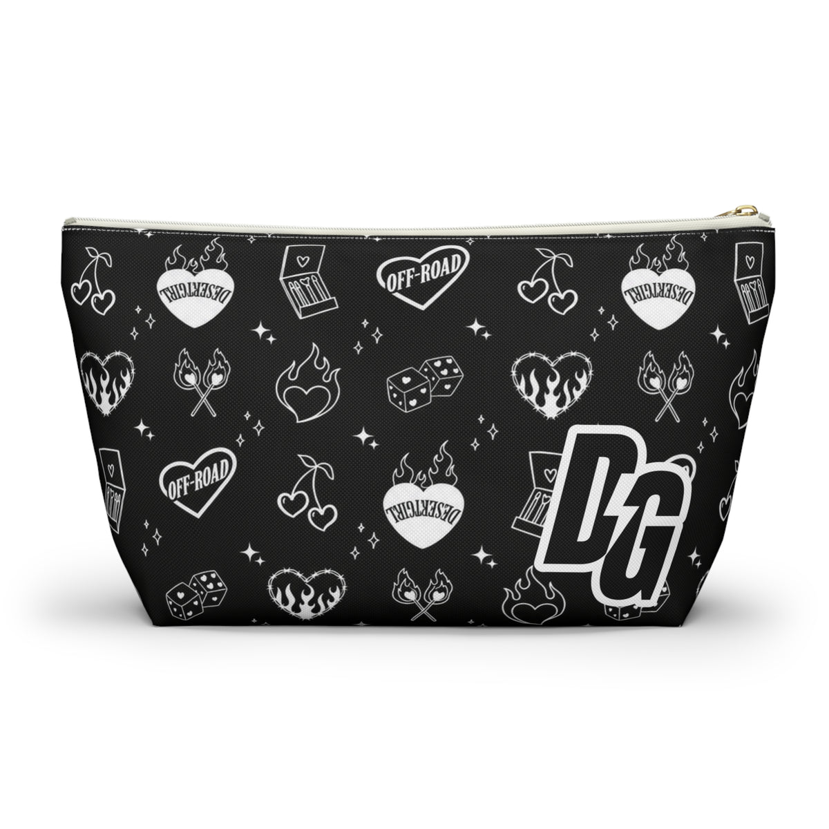 Desert Girl Off-Road Tattoo Accessory Pouch w T-bottom