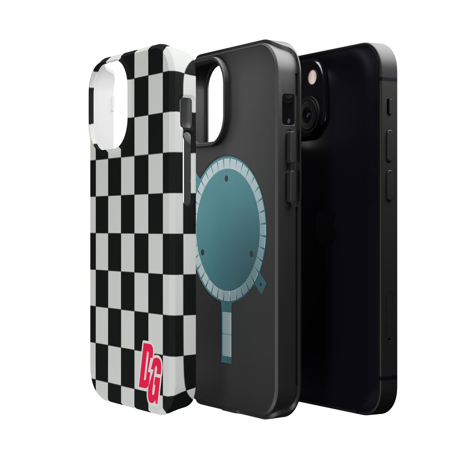 Dg Checkered Magnetic Tough Cases