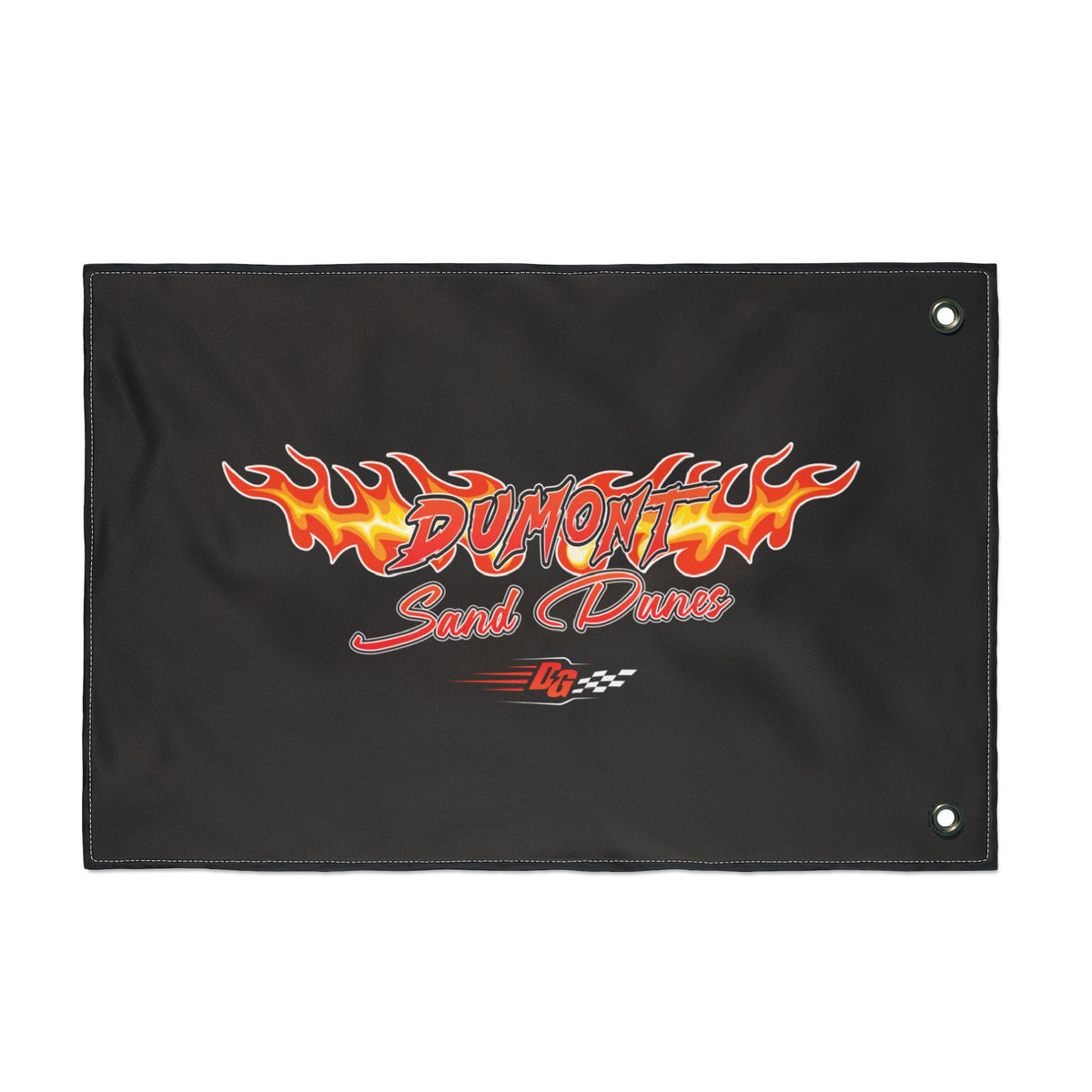 Dumont Dunes Throwback Double Sided Flag