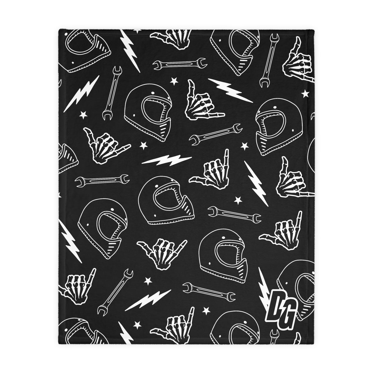 DESERTGIRL Rad Rider Fuzzy Blanket ( Double Sided )