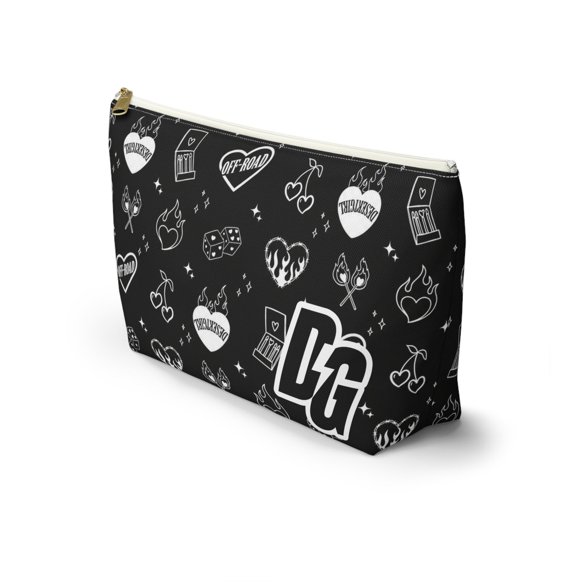 Desert Girl Off-Road Tattoo Accessory Pouch w T-bottom