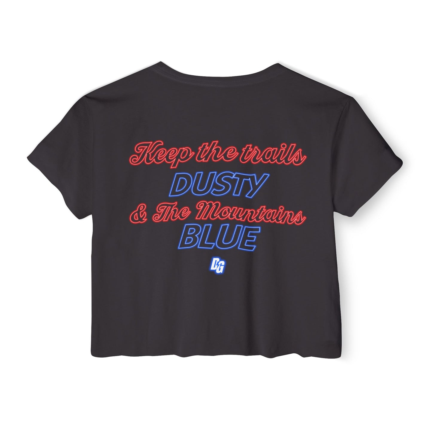 Blue Mountains Off-Road Collective Crop Tee