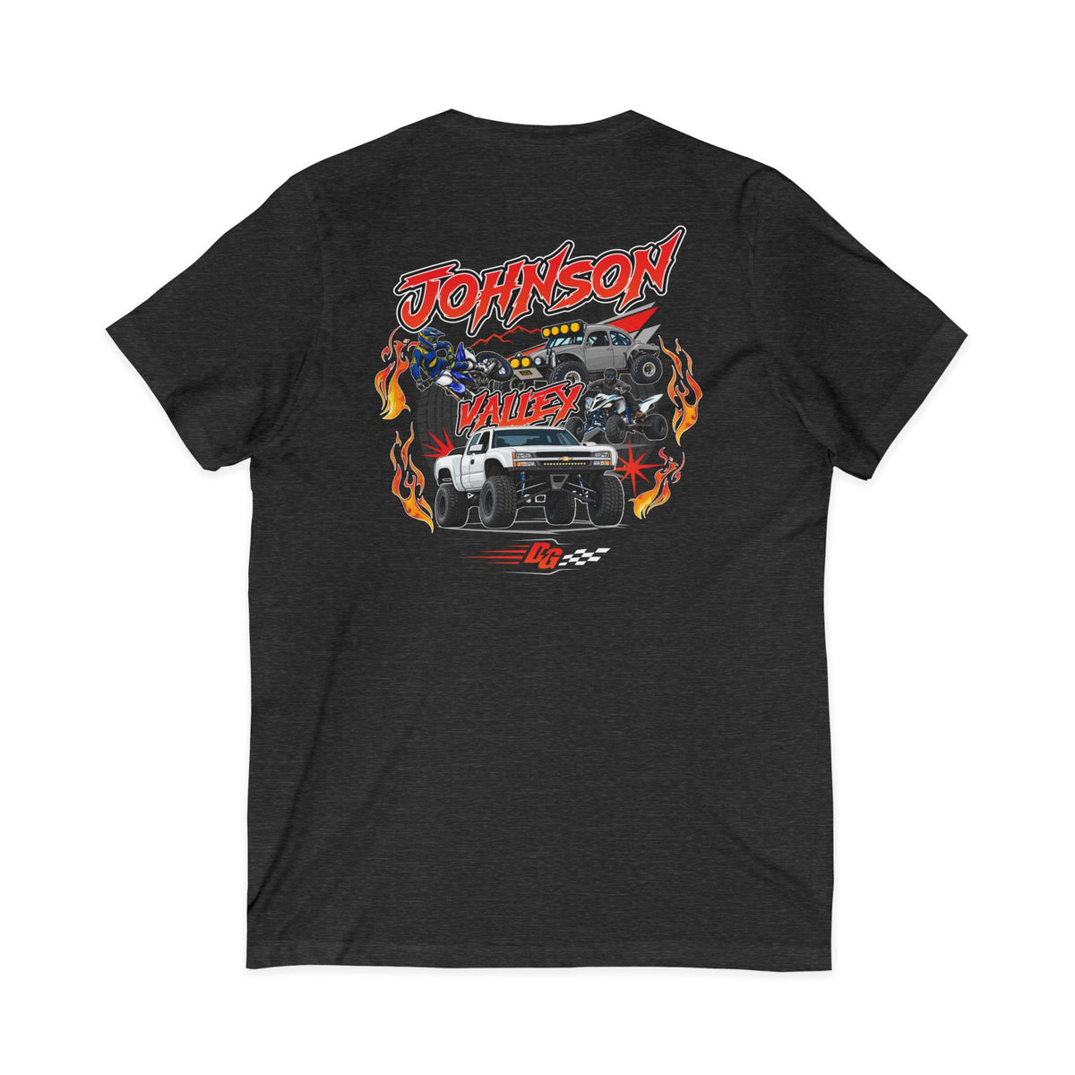Women's Johnson Valley Throwback Short Sleeve V-Neck Tee - Desert Girl