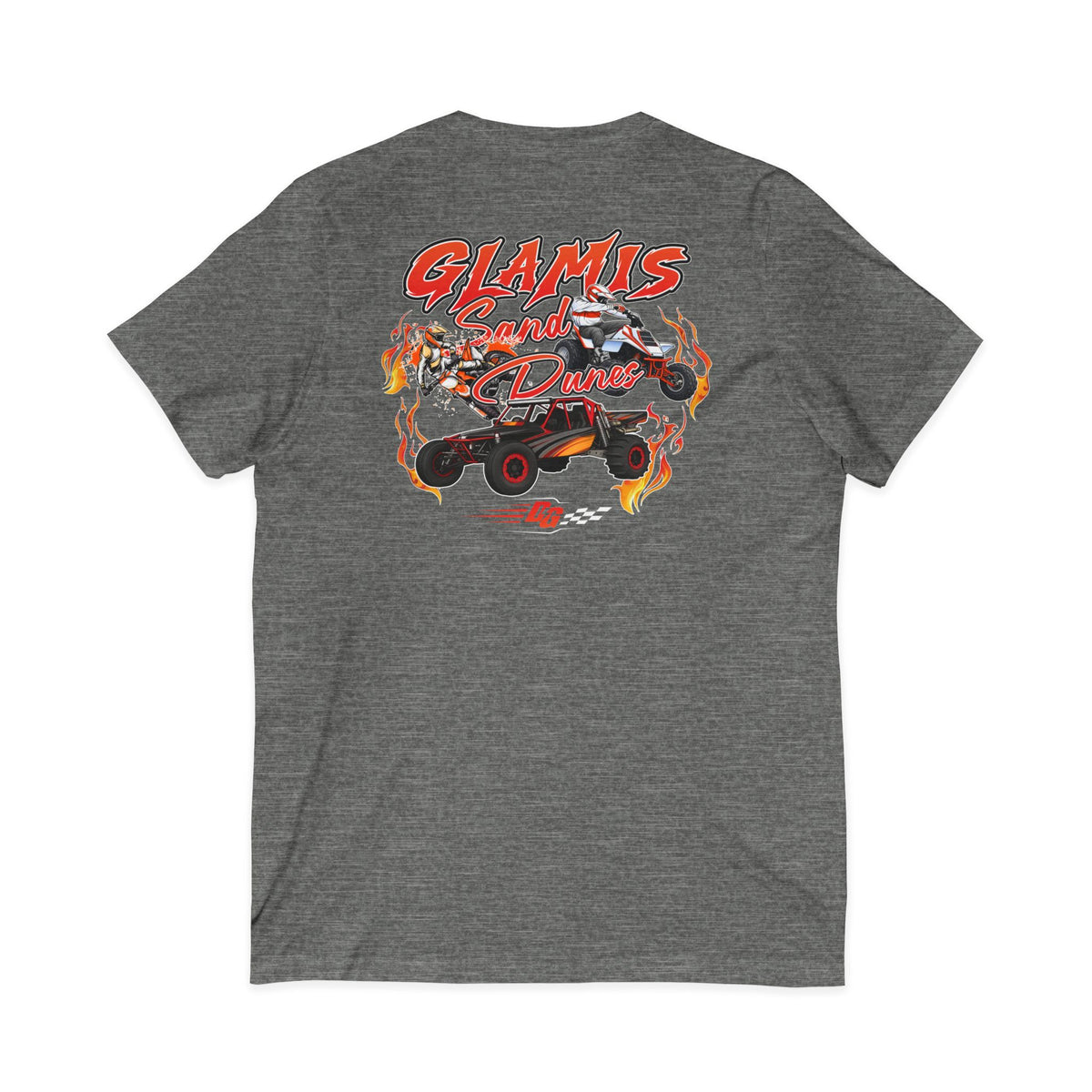 Women's Glamis Dunes Throwback Short Sleeve V-Neck Tee - Desert Girl