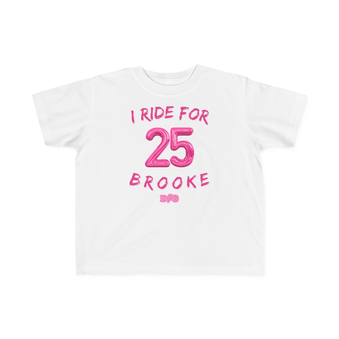 RIDE FOR BROOKE - TODDLER TEE